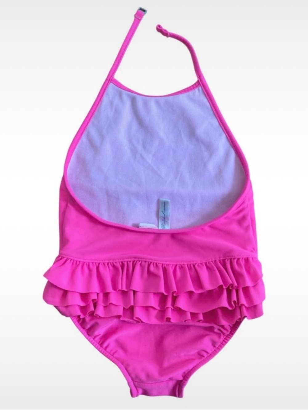 Ralph Lauren 18M Baby Bubblegum Disney Princess Beach Girlhood Dainty Swimsuit